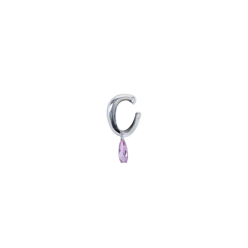 Blown Pink Drip Ear Cuff