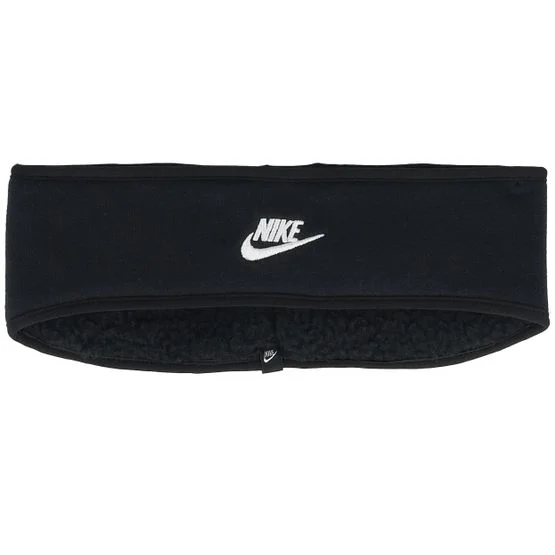 Nike - Noir headband Bonnet - Nike Women Club Fleece Black Headband @ Hatstore