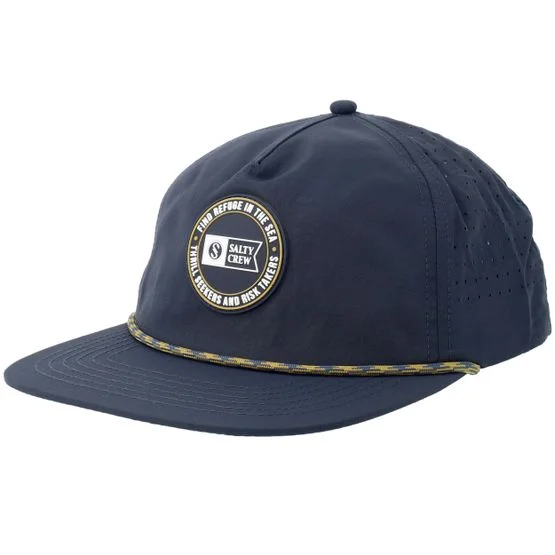 Salty Crew - Blå snapback Caps - Topshot Navy A-Frame Trucker @ Hatstore