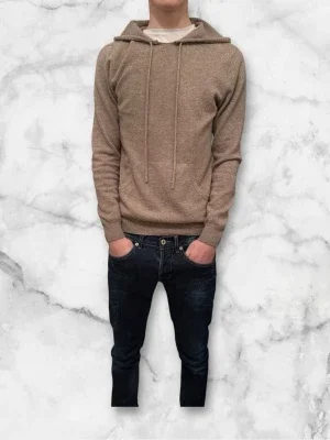 John Henric 100% Kashmir hoodie