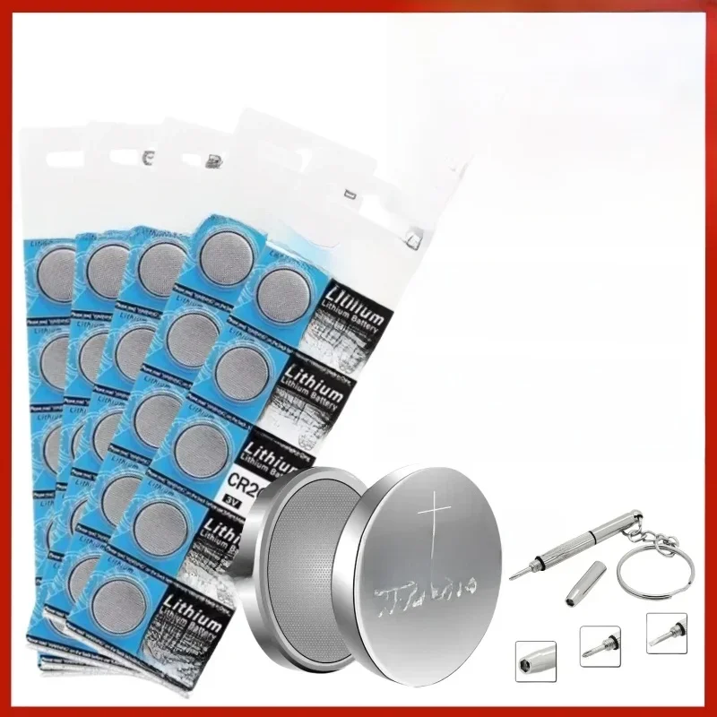 AliExpress - 5-60 pièces CR2032 pile bouton 3V Batteries au Lithium CR 2032 DL2032 pour clés de montre calculatrice contrôleur minuterie lumières Led