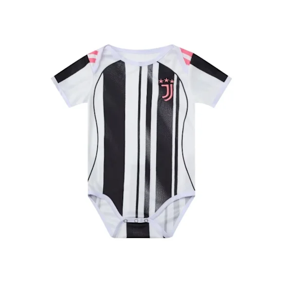 25-26 Juventus FC Koti Vauvan Body Jumpsuit Jalkapallosetti