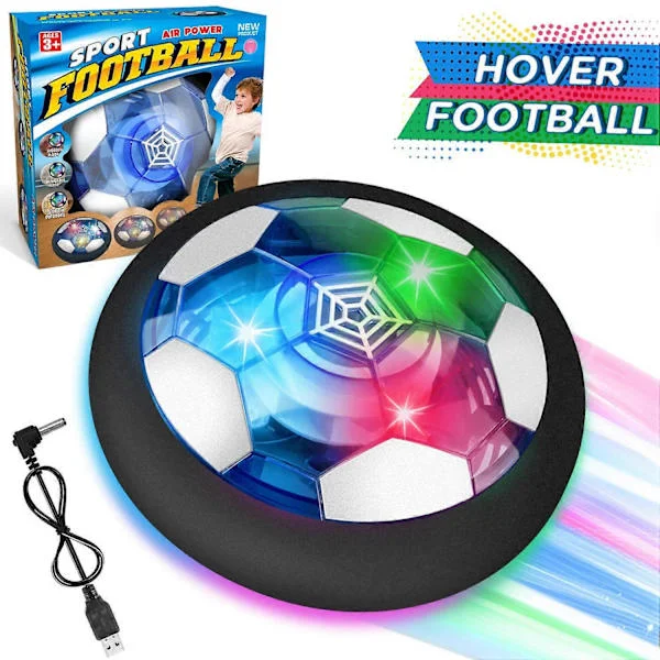 Fotballgave Gutt Hover Ball Fotball Barn Innendørsfotball med Skumfanger Uten å Skade Møbler eller Vegger