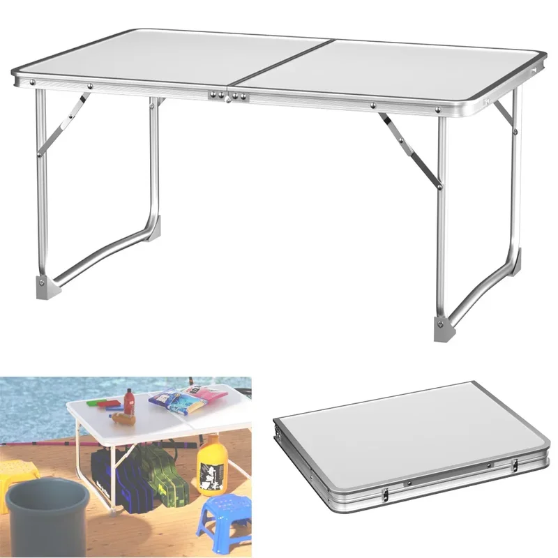AliExpress - Petite table de camping pliante pour pique-nique, table portable légère et pliable en aluminium pour jardin extérieur et barbecue, table 