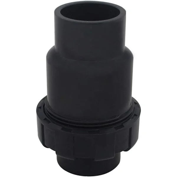 Kulkontrollventil 25 32 40 50mm pvc vatten backventil backflödesförhindrande ventil swimmingpoolventil (innerdiameter 32mm)