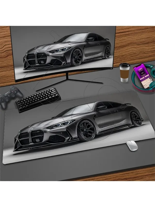 AliExpress - Tapis de souris de jeu tapis de souris de voiture de sport Cool grands tapis de bureau tapis de souris en caoutchouc antidérapant tapis 