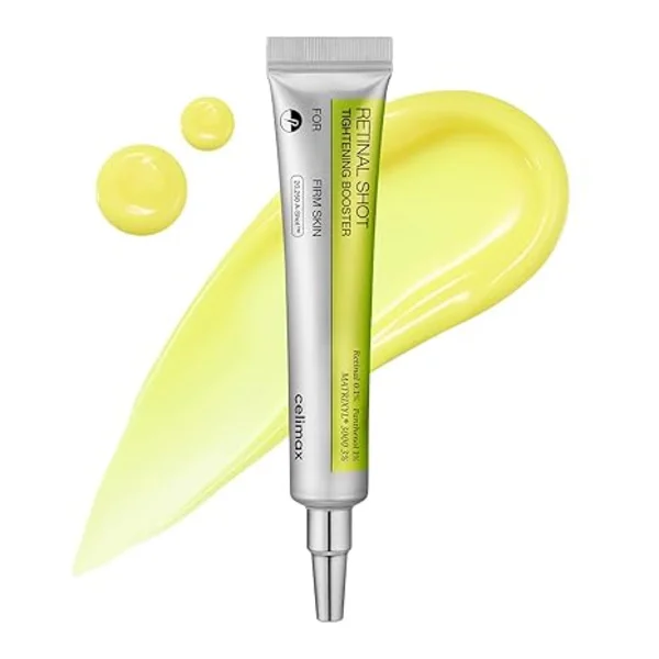 Celimax The Vita A Retinal Shot Tightening Booster, 0.1% Retinal & 3% Matrixyl Uppstramande Serum för Porer, Rynkor & Fina Linjer, 15ml