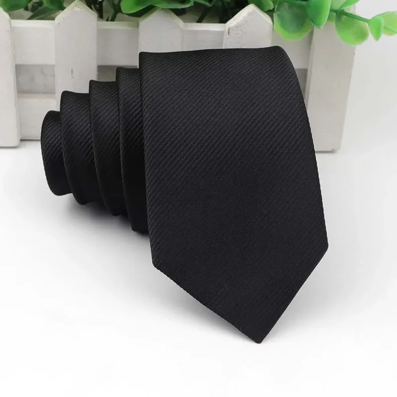 AliExpress - Cravate pour hommes formelle taille maigre cravates classique hommes solide coloré cravates de mariage 2.5 pouces marié Gentleman gravata