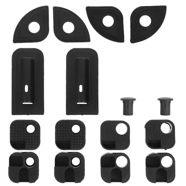 Reparationsdel för campingstol, hopfällbar barnstol, strandstolsaccessoarer, plastbyte för utomhuscamping, 3 set