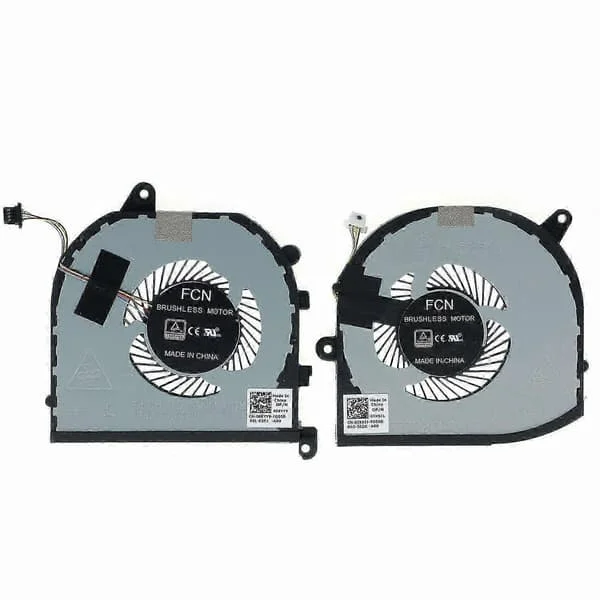 [KK] CPU+GPU kylfläktset kompatibelt med Dell XPS 15 7590 DELL Precision 5540 F01PX V9H8N SZRH A-C
