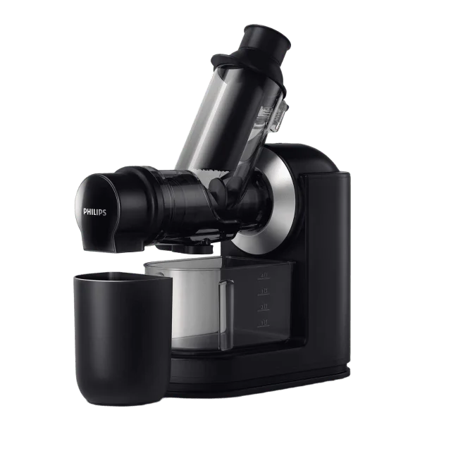 Philips Slowjuicer Hr1889/70 Viva Collection Black Xl Köksmaskiner Svart