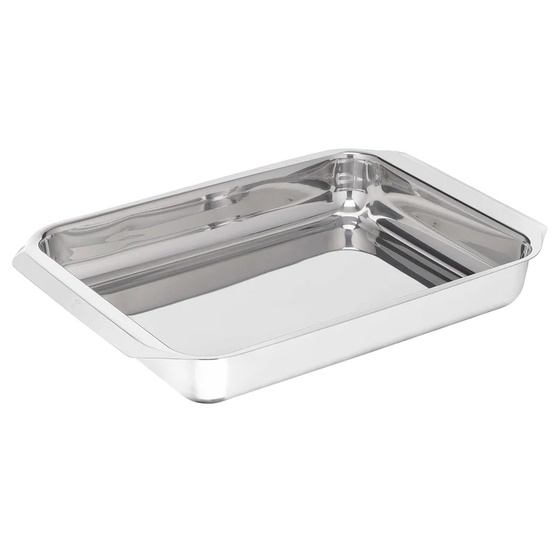Tefal Excellence ildfast fad 29×42 cm, rustfrit stål - Sølv | KitchenOne