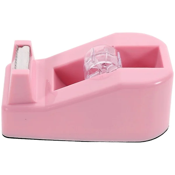Tapeholder Plastik Tape Dispenser Bordmodel Tapeholder Lille Tapeskærer Værktøj til Hjemmekontor