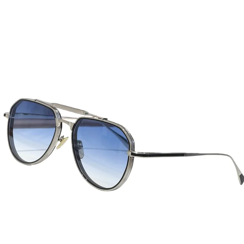 AliExpress - COMMA Luxus-Marken-Sonnenbrille, hochwertiger Metallrahmen, UV400-Schutz, Unisex, Größe 56–19