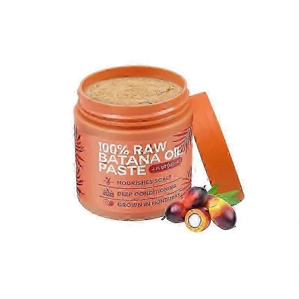 1x 120ML Raw Batana Oil for Hair Growth - 100% Pure, Organic Batana Oil for Thicker and Stronger Hair, Unrefined Batana Oil Prevents Hair Loss