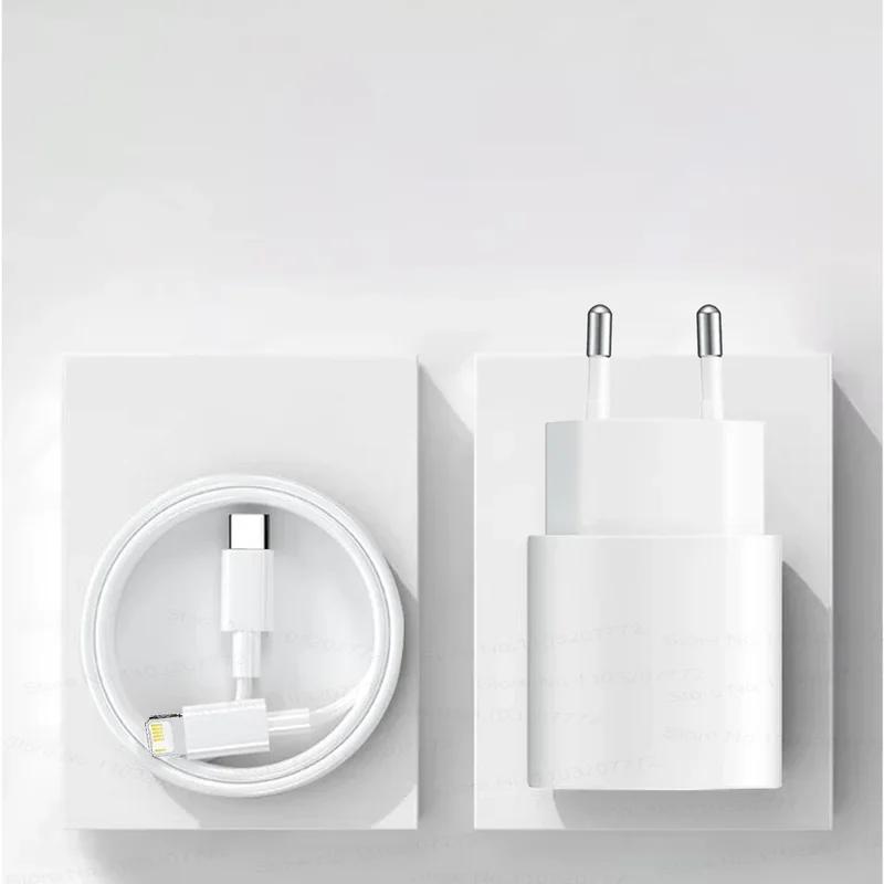 AliExpress - Für Apple 40W PD-Ladegerät für iPhone 11 12 13 14 15 16 17 Pro Max 17 Air 8 7 Plus – Schnelles Laden, Typ-C-Datenkabel, Telefonadapter