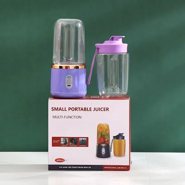 Elektrisk bærbar juicer og blender — Mini smoothie-maskin / fruktjuicer