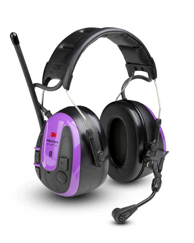 3M Peltor WS Alert XPI+ Kuulosuojaimet Bluetooth & mobiilisovellus, päälakisanka, Kuulosuojaimet