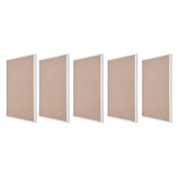 Affischramar, Modern Minimalistisk Design, Lätt Framsidan Öppning, BGQH3C-000000-Silver