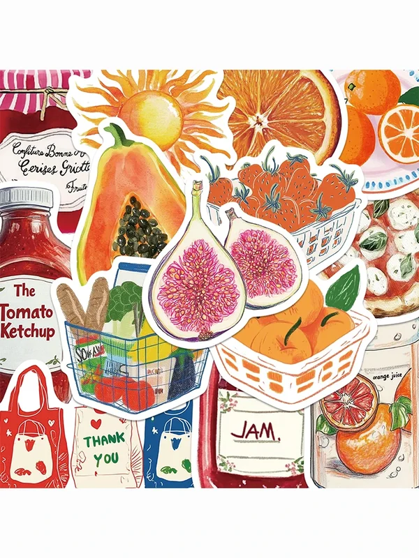 AliExpress - 50st Vintage Schilderen Stickers Art Stickers Cartoon Graffiti Decal DIY Scrapbook Journal Bagage Skateboard Decoratieve Stickers