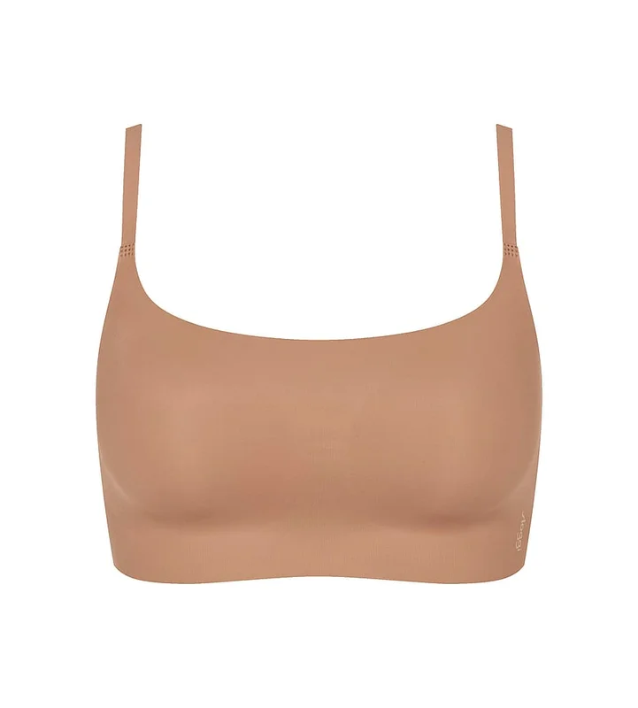 Sloggi Zero Feel 2.0 Ultra Bra BH Nostalgic Brown L/XL, Tøj & Bolig, Bh'er, Bh'er Uden Bøjle