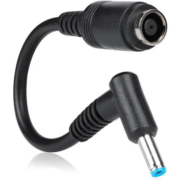 AC-strömkabel Laddare Laptop Adapter Spetskontakt Konverterare för HP-dator 7.4x5.0mm till 4.5x3.0mm