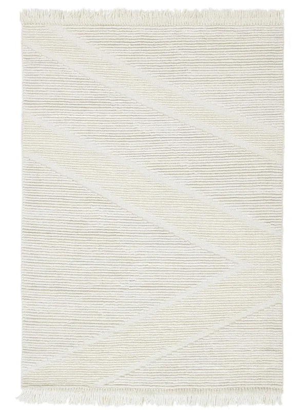 Rhapsody 160X230 Valkoinen Villamatto Matot