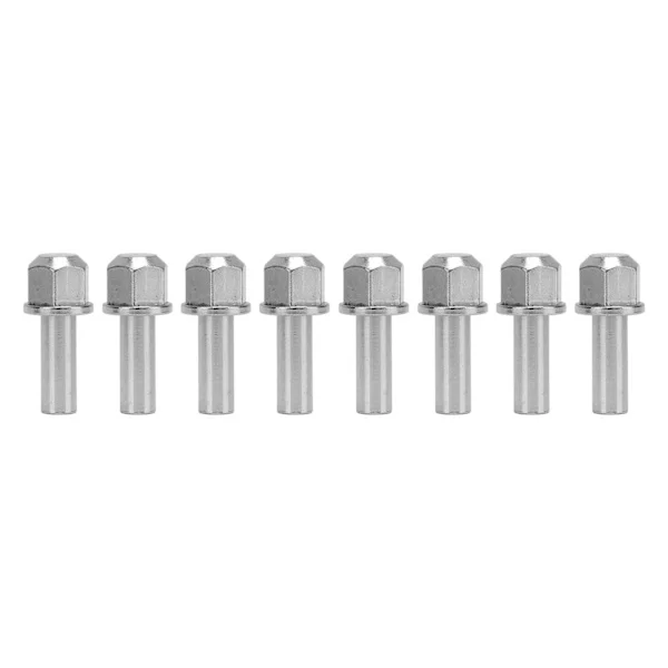 8 stk RC Hjulnav Forlængelsesmøtrik Rustfrit Stål Høj Styrke Hex RC Hjulnav Forlængelsesadapter til Axial SCX10 25mm/1in