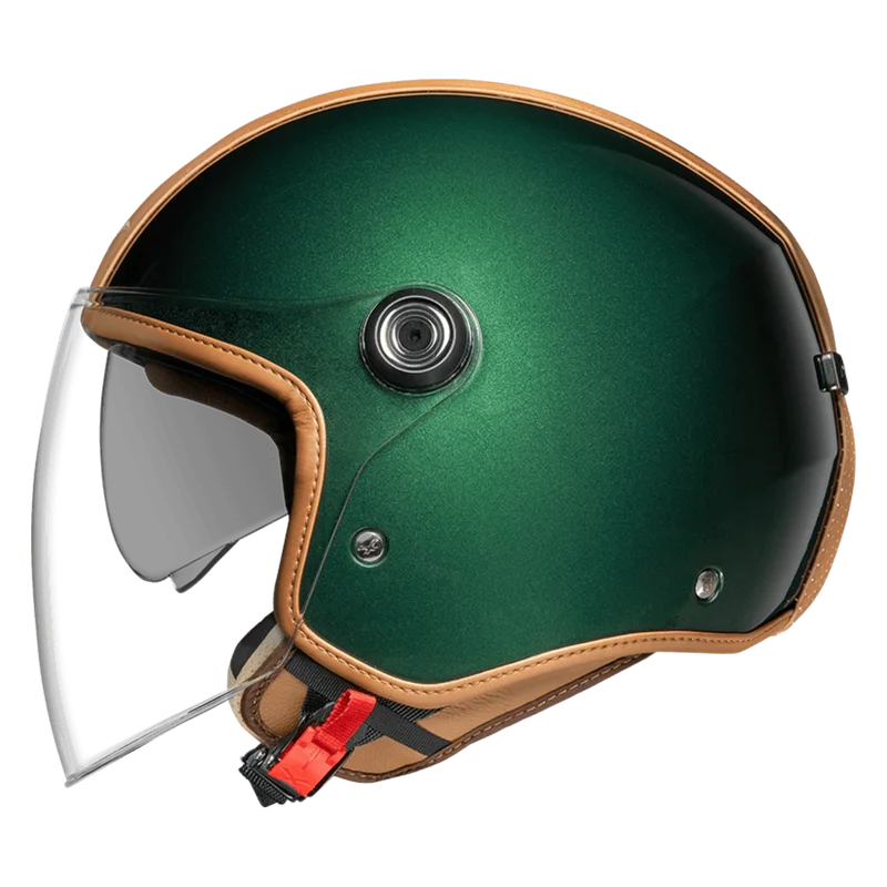 Casco Jet Nexx Nexx Y.10 Midtown MT Verde/Camel XL