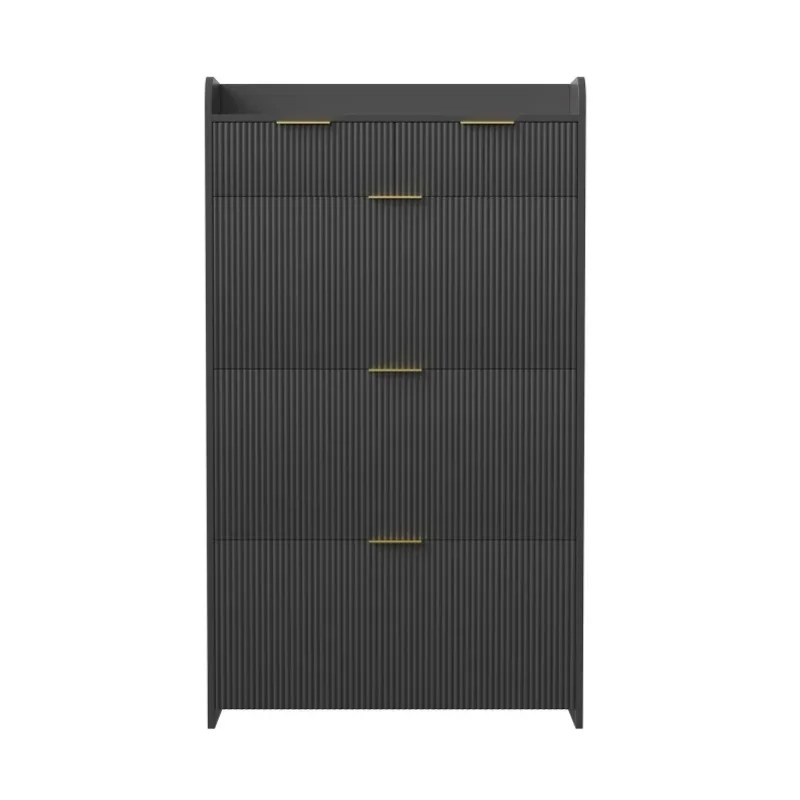 AliExpress - Rosahqnda Schuhschrank für den Eingangsbereich, moderner schmaler Schuhschrank, Klappschubladen, Schuhkommode mit Schublade, 
