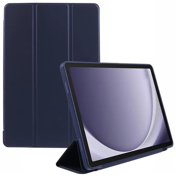 SKALO Samsung Galaxy Tab A11+ Trifold TPU Cover - Mørkeblå