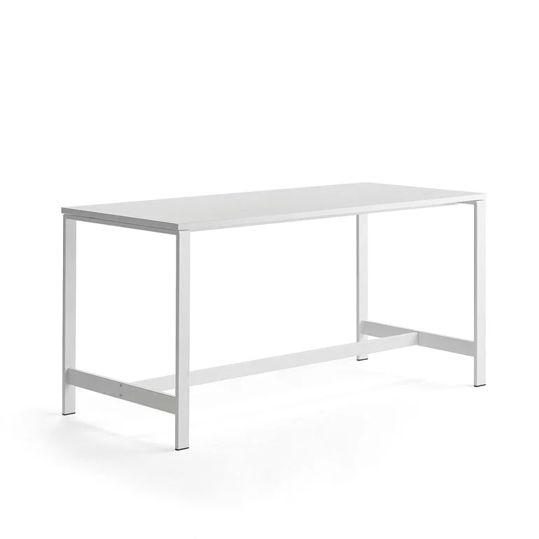 Pöytä VARIOUS, 1800x800x900 mm, valkoinen, valkoinen