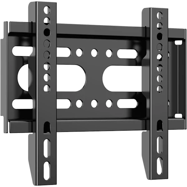 TV-veggfeste - Svingbart TV-veggfeste - Passer for 14-42 tommers skjermer - Slankt TV-stativ - Kapasitet 25 kg - Maksimalt 200 x 200 mm - Svart - 27*