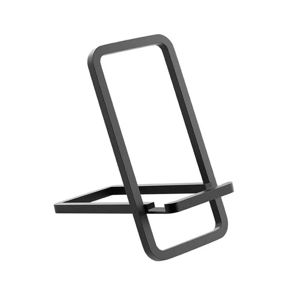 Mobiltelefonställ, Vikbart Justerbart Telefonhållare i Aluminium för Skrivbord, Portabel Resehållare, Kontorstillbehör Kompatibel