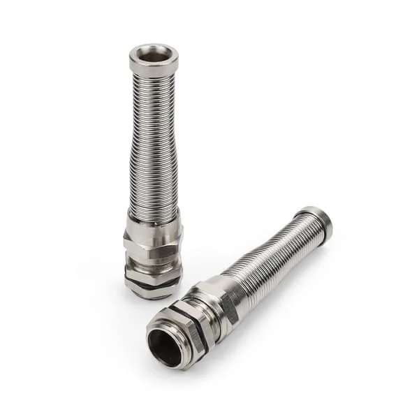 2 st Kabelgenomföringar, Vattentäta Kabelgenomföringar, Dammtäta Kabelgenomföringar, Böjbara Brottsäkra Kablar, Lämpliga för 3-6,5 mm Kablar