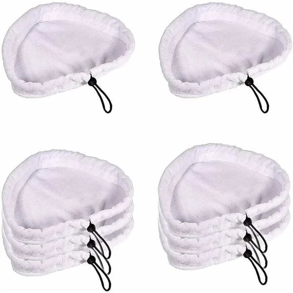 Steam Mop 8 Pcs Microfiber Cloth Microfiber Steam Cleaning Pads Washable Mop Spare Parts