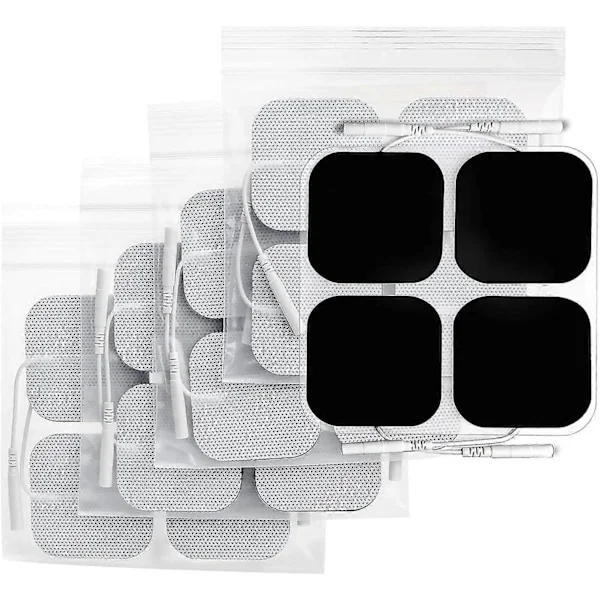 TENS Maskin Pads 50 x 50mm 20 stk, 3. generasjons lateksfrie TENS Elektrode Pads med Oppgradert (LGL)