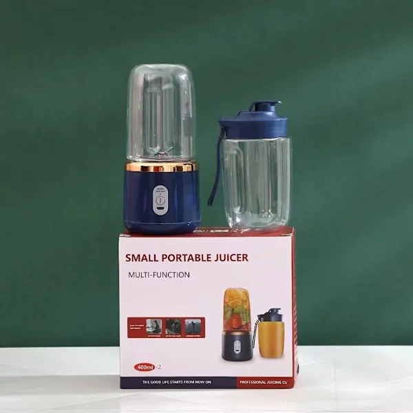 Elektrisk bærbar juicer og blender — Mini smoothie-maskin / fruktjuicer