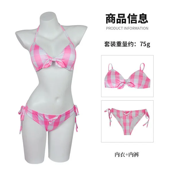 Mub- 2023 Ny film Barby cos tøj kjole live action Barbies film Leggings cosplay til børn Voksen Halloween