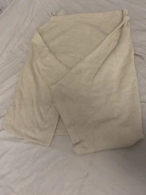 Beige poncho