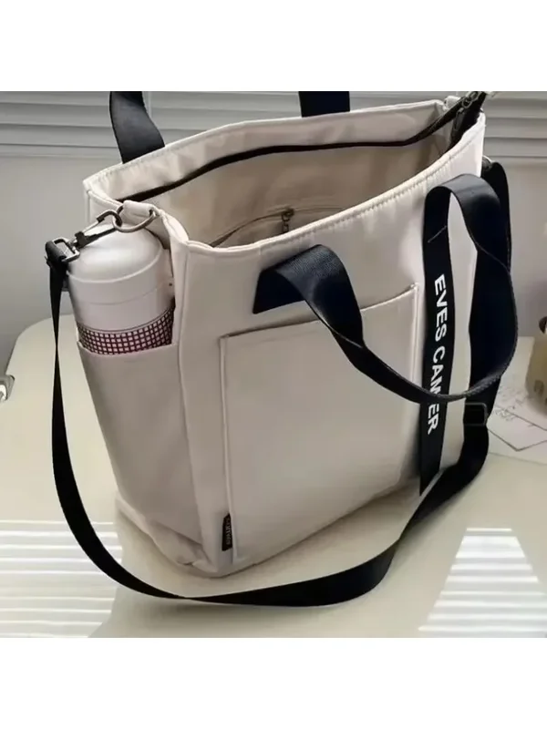 AliExpress - Nouveau Sac Fourre-tout Décontracté 2024 Grande Capacité Sac à Bandoulière en Nylon Imperméable Sac à Main en Toile Sacs Messager Simples