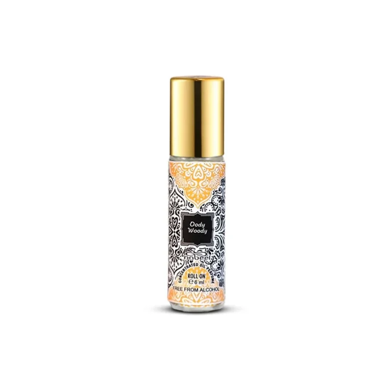Nabeel Oil Perfume Ooody Woody Roll On 6ml - Huile de Parfum Unisex