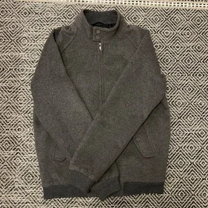 Fodrad ull cardigan / höstjacka