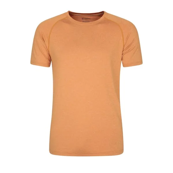 Mountain Warehouse Agra Randig IsoCool T-shirt Herr 4XL Senapsgul