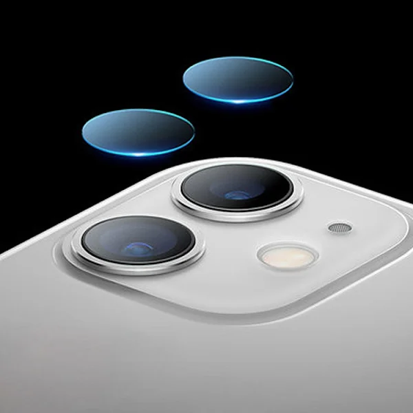 2 stk iPhone 11 - Skærmbeskytter Kamera - Hærdet Glas