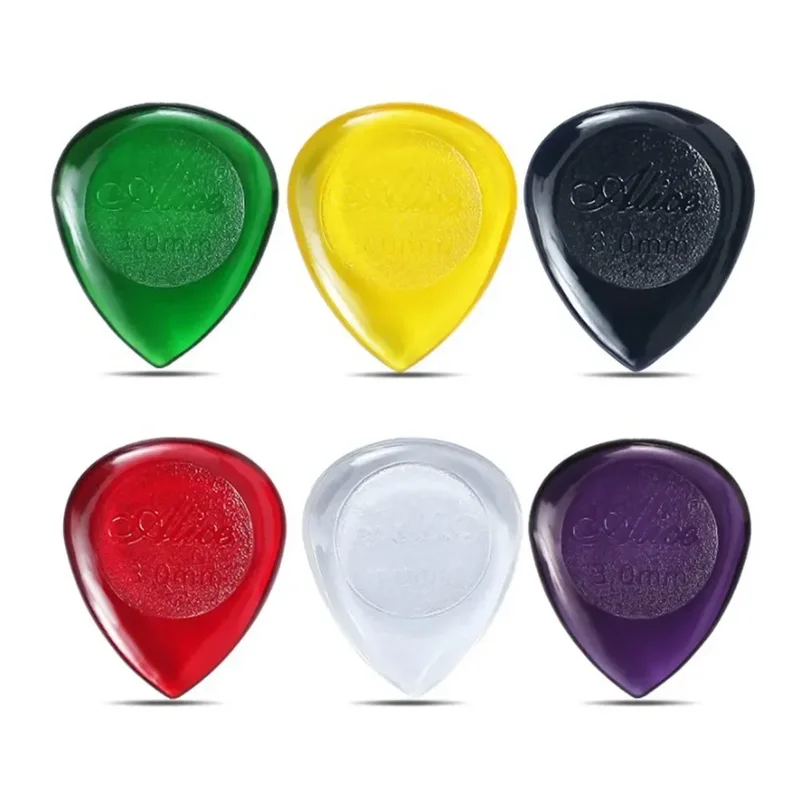 AliExpress - Alice Stubby JEPicks Plectrums, Big Stubbies, ABS Accessrespiration, 1mm, 2mm, 3mm, 6Pcs