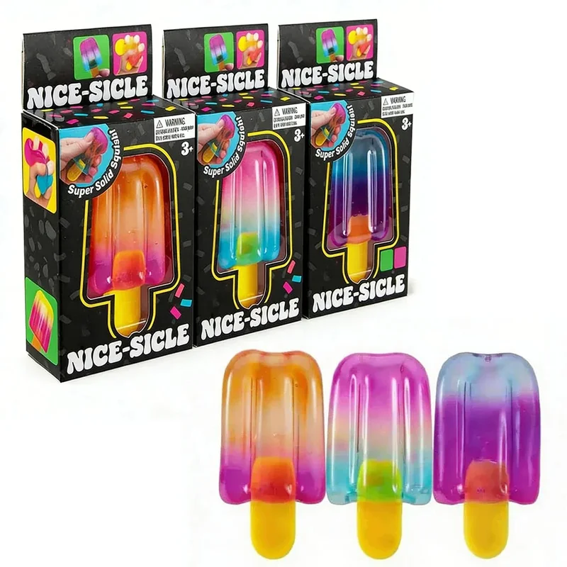 AliExpress - Schylling Needoh Nice Cube Sensory Nice-Sicle, cube sensoriel anti-stress, objet à presser anti-anxiété pour la concentration et les 