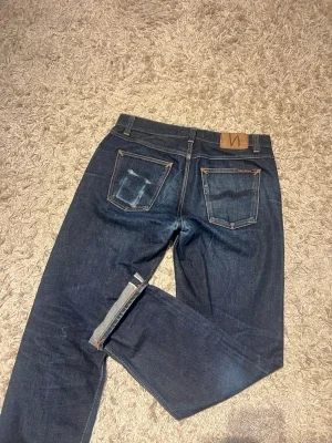 Nudie jeans Gritty jackson dry selvedge 32 31 straight fit grisch archive dry denim