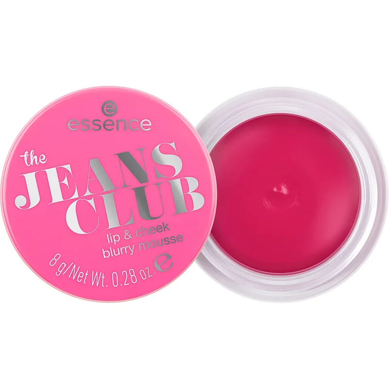 Essence the JEANS CLUB lip & cheek blurry mousse 01 Pink Dreams & Cool Jeans, Makeup, Ansigt, Blush