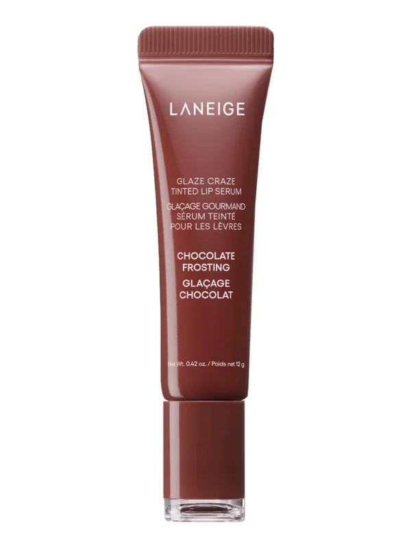 Laneige Glaze Craze Tinted Lip Serum Lip Balm Chocolate Frosting 12 g 12.0g